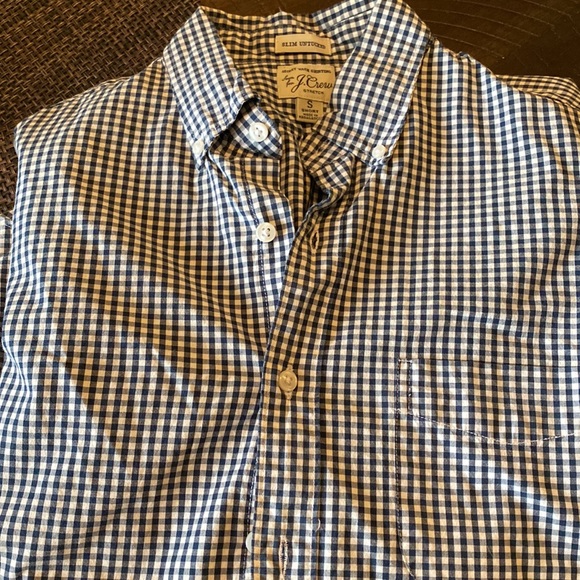 Men’s J. Crew size small slim untucked Oxford long sleeve button down shirt - Picture 2 of 6